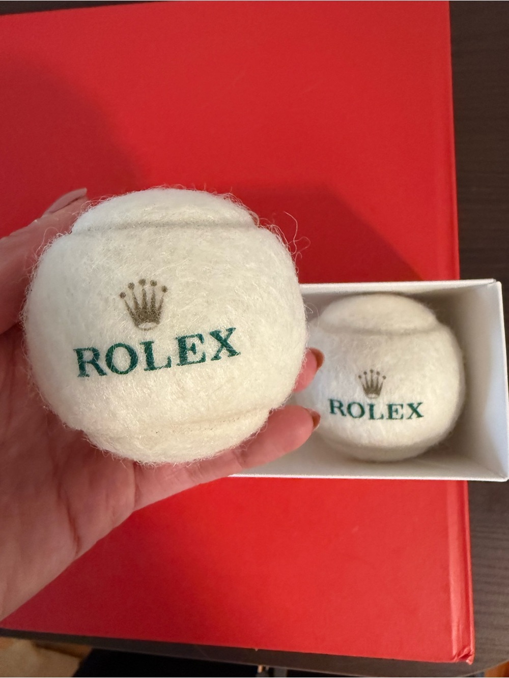 Rolex Tennis Balls US Open Collectors Item